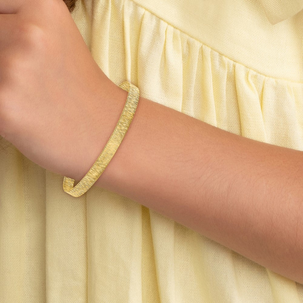 Sterling Silver Gold Tone Bracelet
