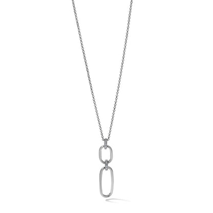 sterling-silver-rh-plated-polished-cz-with-2in-ext-necklace-qlf1409-16