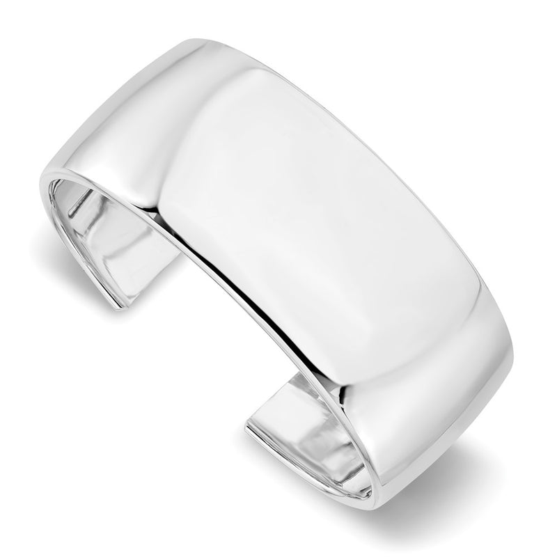 Sterling Silver Polished Slip-On Bangle