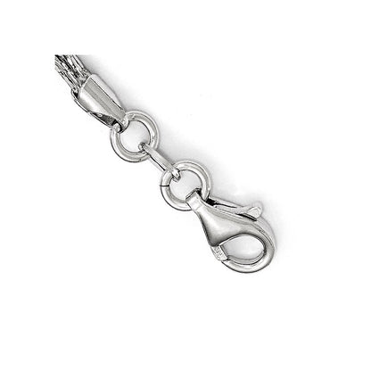 Sterling Silver 9 -.50 mm Multi-Strand Necklace