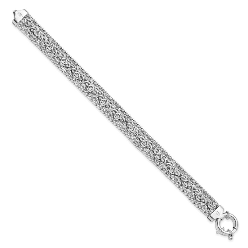 7.5 Inch Sterling Silver Polished Bracelet