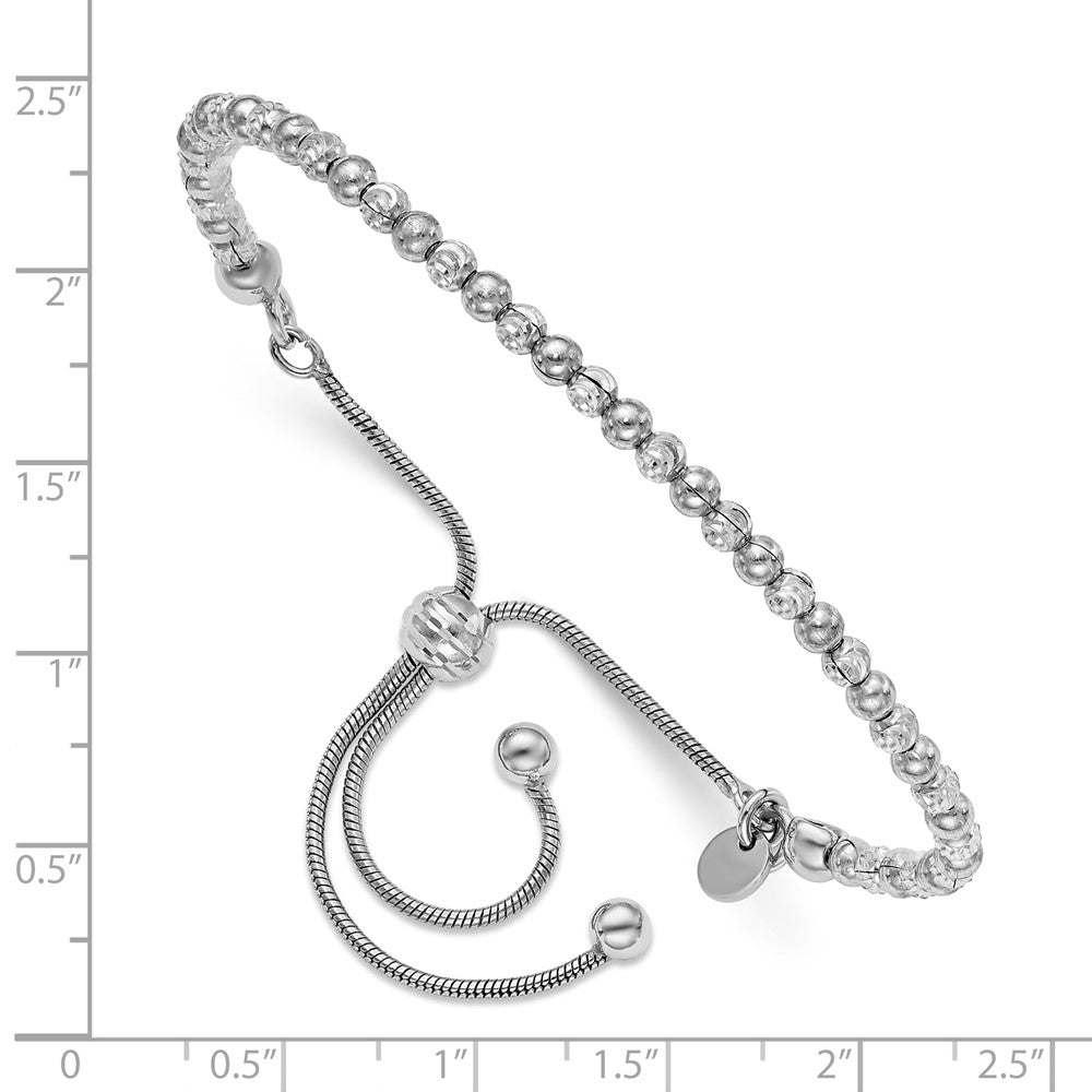 Sterling Silver D/C Bracelet Adjustable