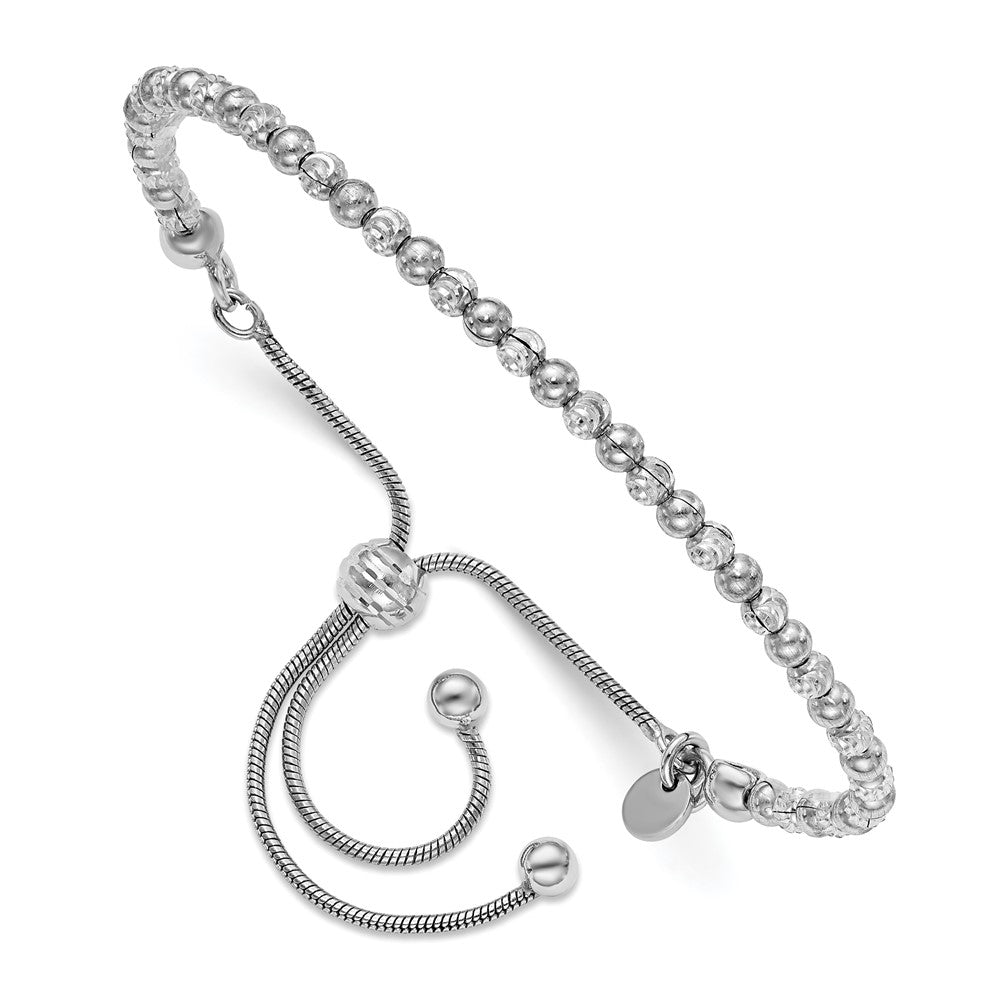 Sterling Silver D/C Bracelet Adjustable