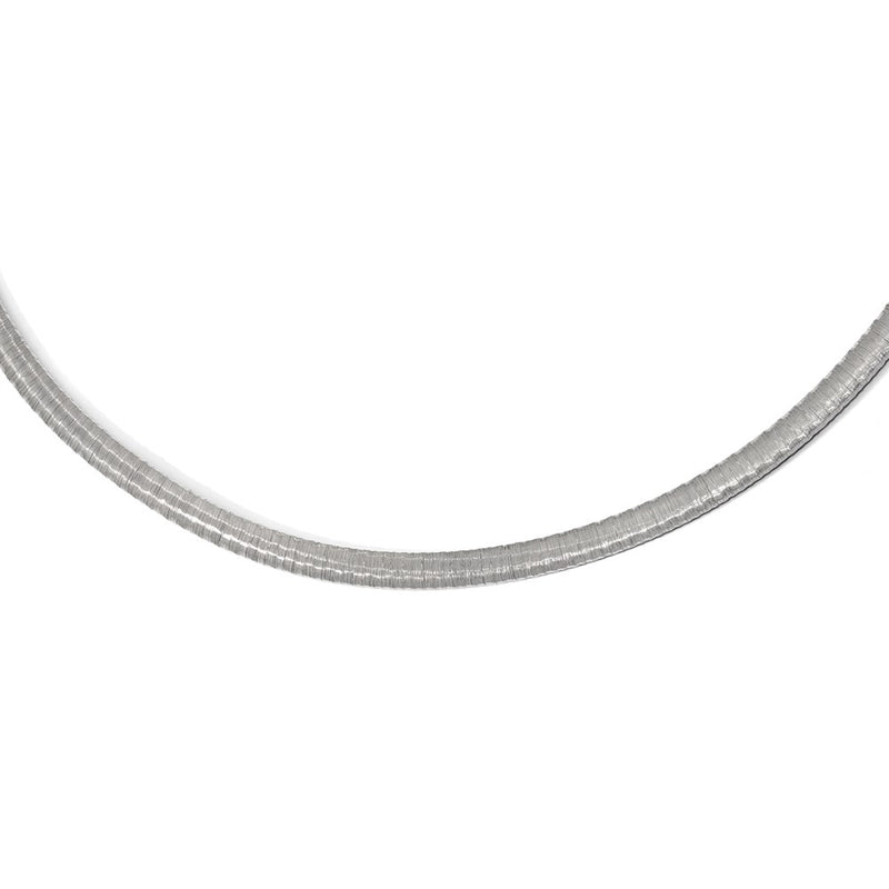 Sterling Silver Rhodium-Plated With Ext. Chain Necklace