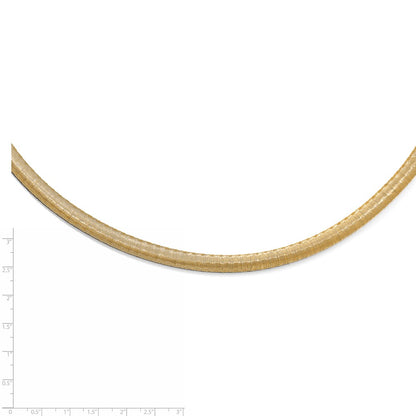 Sterling Silver Gold-Tone With 2In Ext. Necklace