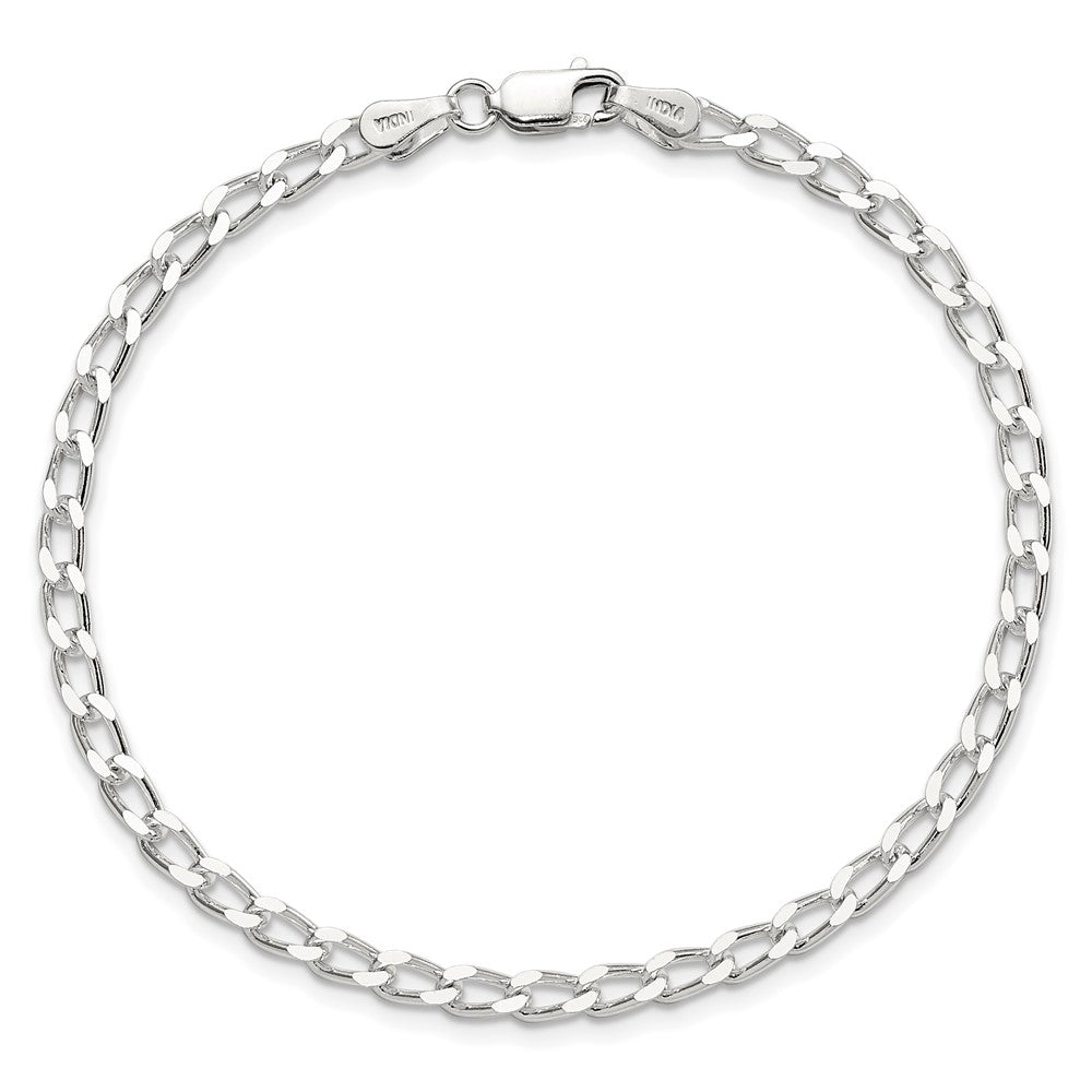 7-inch-sterling-silver-3-2mm-open-elongated-link-chain