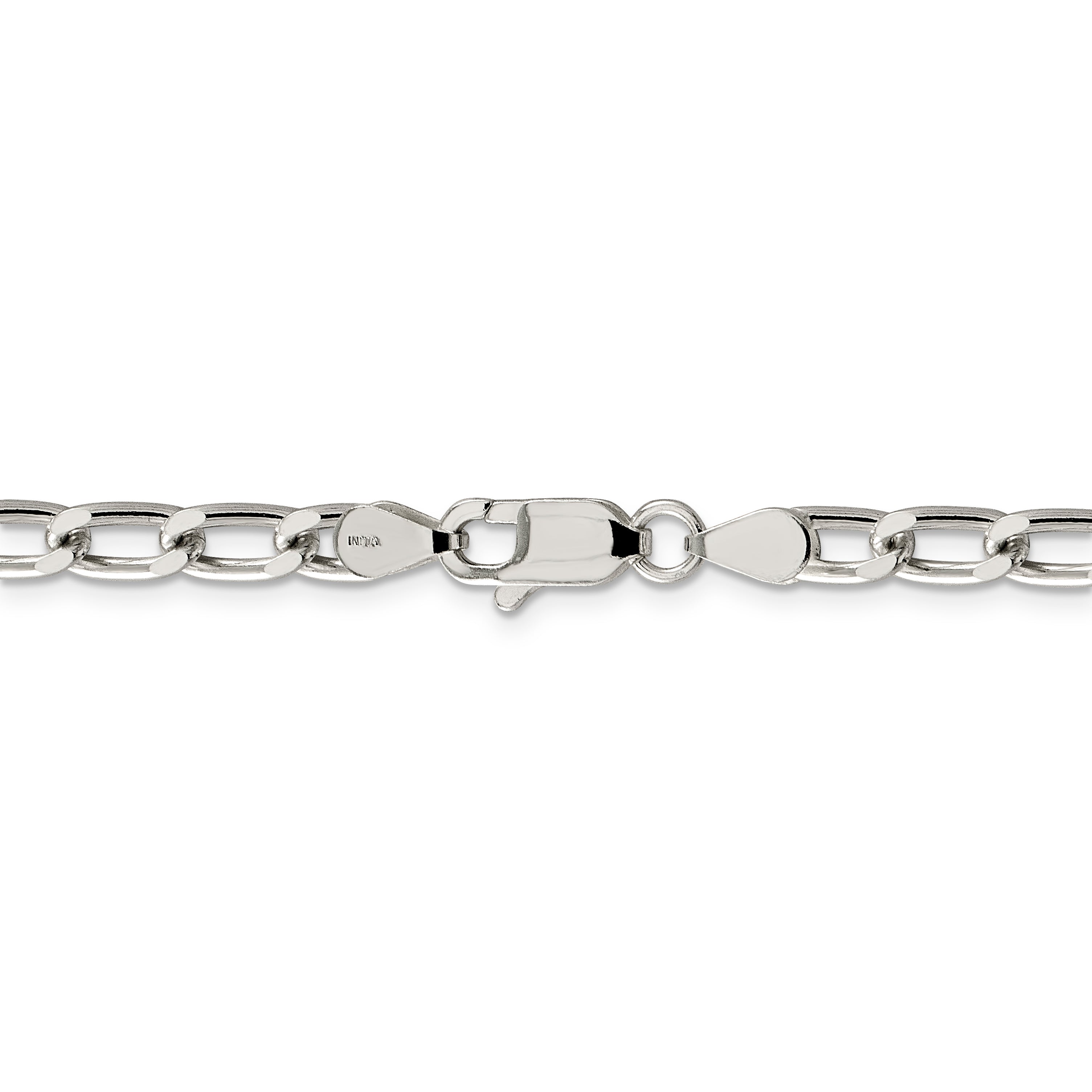 16 Inch Sterling Silver 5.1mm Open Link Chain
