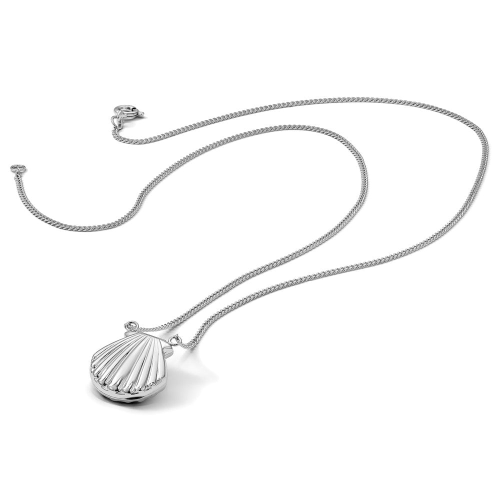 Sterling Silver White Night Rhodium-Plated Black And Diamond Penguin 18 Inch Necklace With 2 Extender