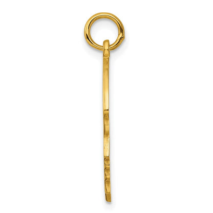 Ss/Gold Plated Sterling Silver Gp Engraveable Boy Polished Disc Charm