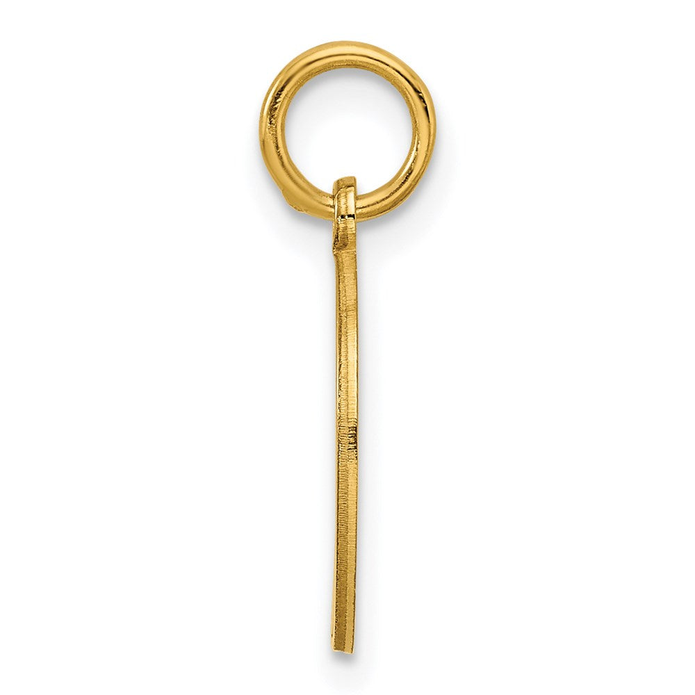 Ss/Gold Plated Sterling Silver Gp Engraveable Round Polished Disc Charm