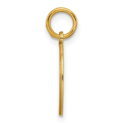 Ss/Gold Plated Sterling Silver Gp Engraveable Round Polished Disc Charm