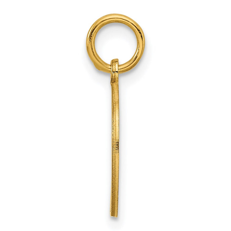 Ss/Gold Plated Sterling Silver Gp Engraveable Round Polished Disc Charm