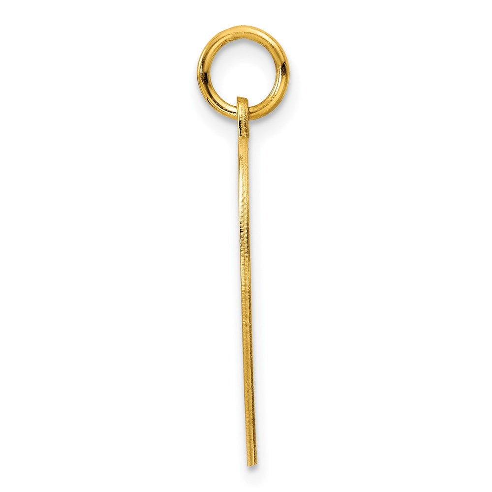 Ss/Gold Plated Sterling Silver Gp Engraveable Heart Polished Disc Charm