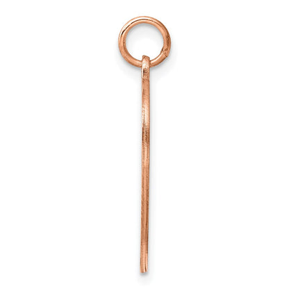 Ss/Rose Plated Sterling Silver Rg Engraveable Heart Polished Front/Satin Back Disc