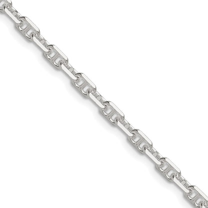 Sterling Silver Polished and D/c 3.75mm Mariner Link Chain