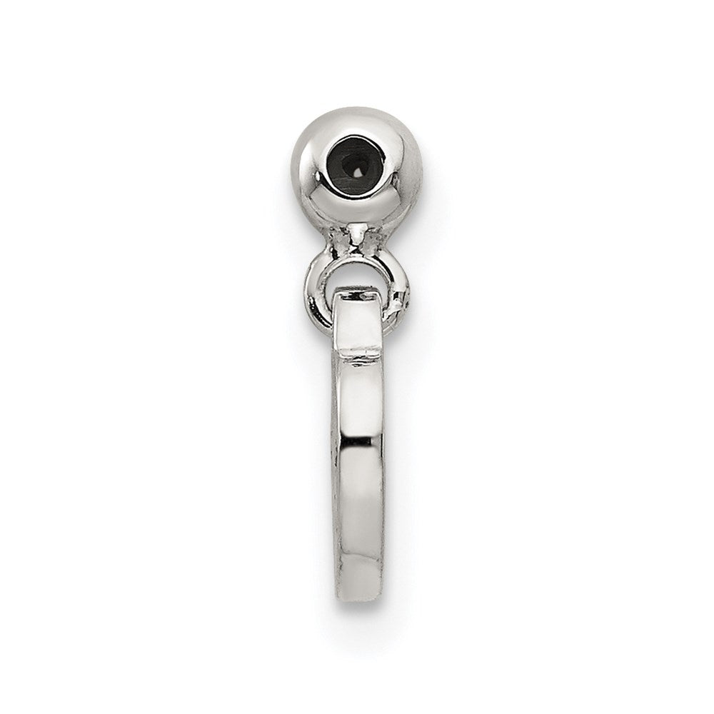 Sterling Silver Mio Memento Dangle Heart Charm