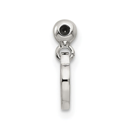 Sterling Silver Mio Memento Dangle Heart Charm