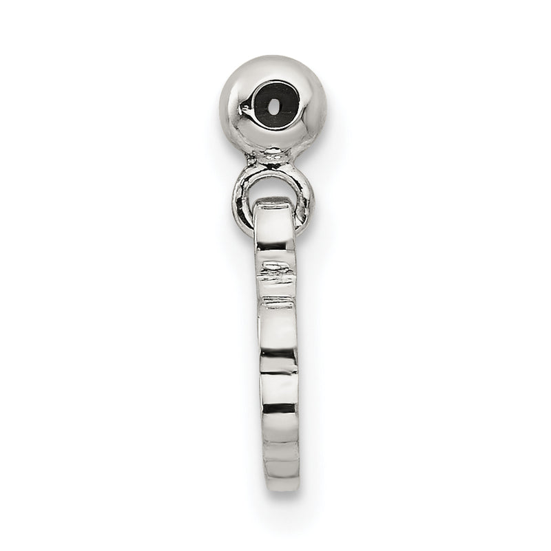 Sterling Silver Mio Memento Dangle Flower Charm