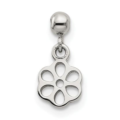 Sterling Silver Mio Memento Dangle Flower Charm