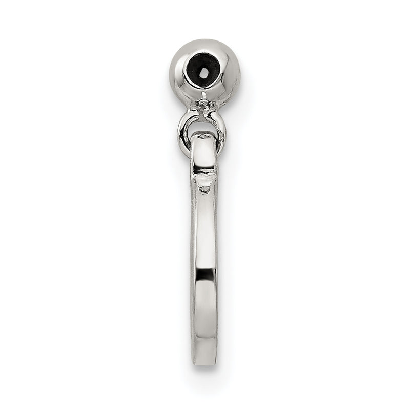 Sterling Silver Mio Memento Dangle Peace Charm