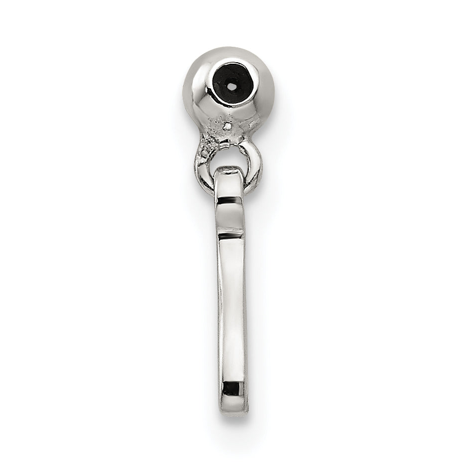 Sterling Silver Mio Memento Dangle Wish Bone Charm