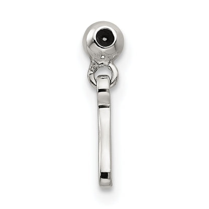 Sterling Silver Mio Memento Dangle Wish Bone Charm