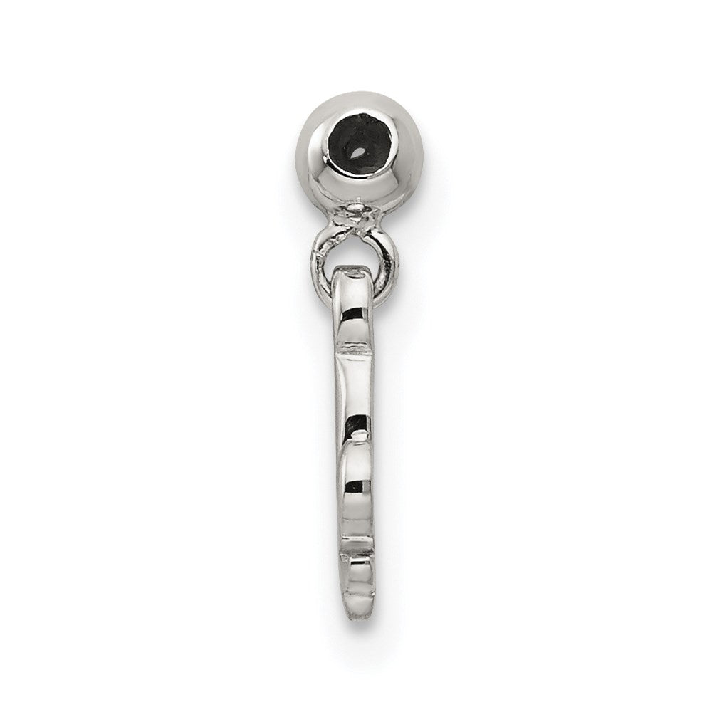 Sterling Silver Mio Memento Dangle Fleur De Lis Charm