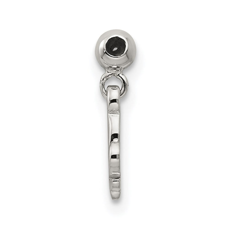 Sterling Silver Mio Memento Dangle Fleur De Lis Charm
