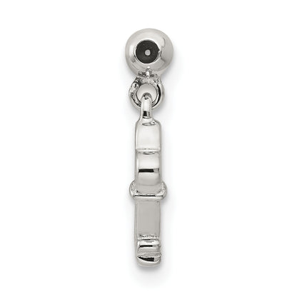 Sterling Silver Mio Memento Dangle Heart Key Charm