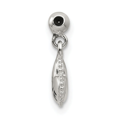 Sterling Silver Mio Memento Enamel Dangle Love Heart Charm
