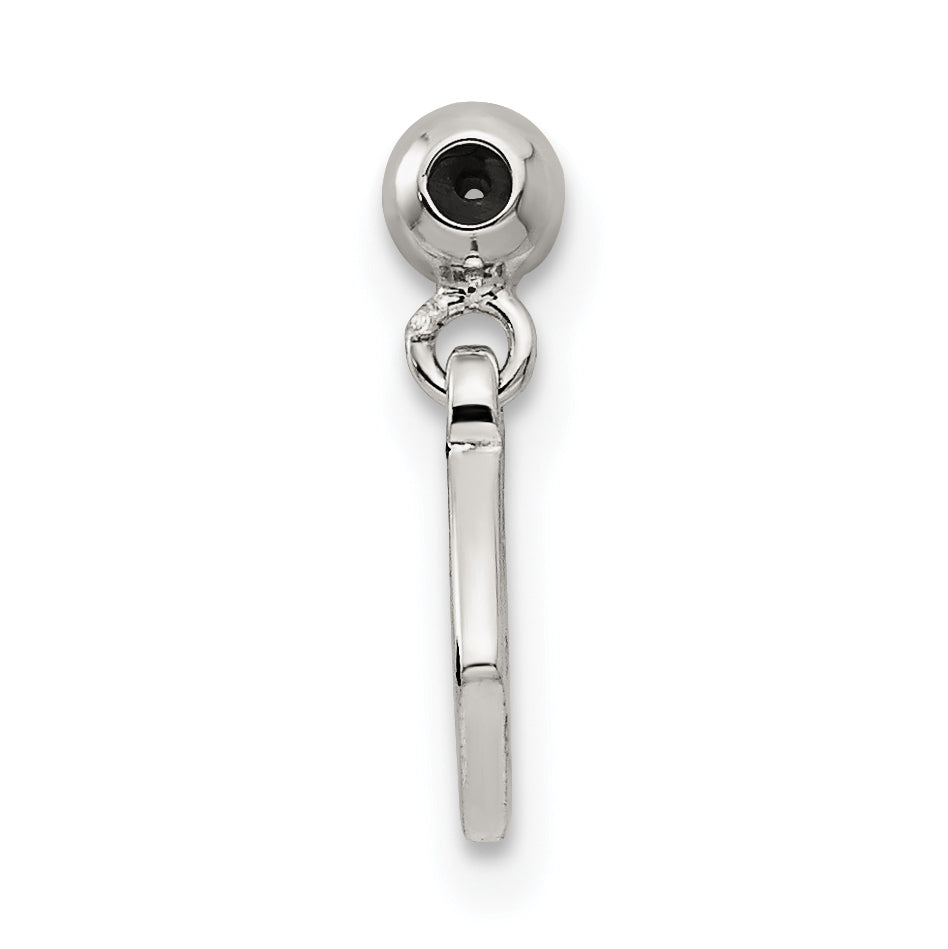 Sterling Silver Mio Memento Enamel Dangle Cup Charm