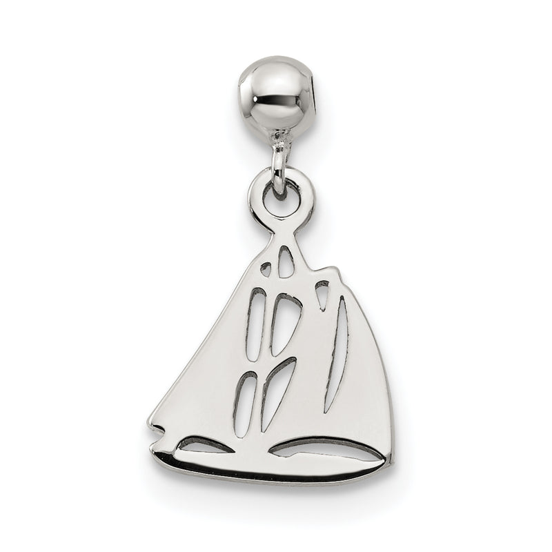 Sterling Silver Mio Memento Dangle Boat Charm