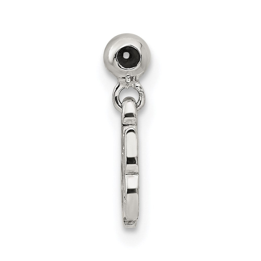 Sterling Silver Mio Memento Enamel Dangle Fish Charm