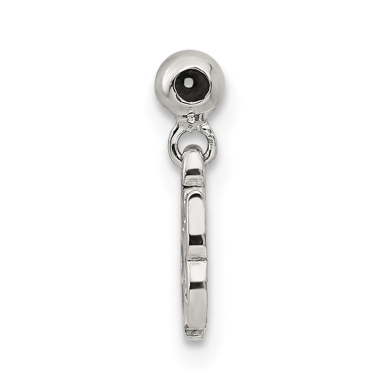 Sterling Silver Mio Memento Enamel Dangle Fish Charm
