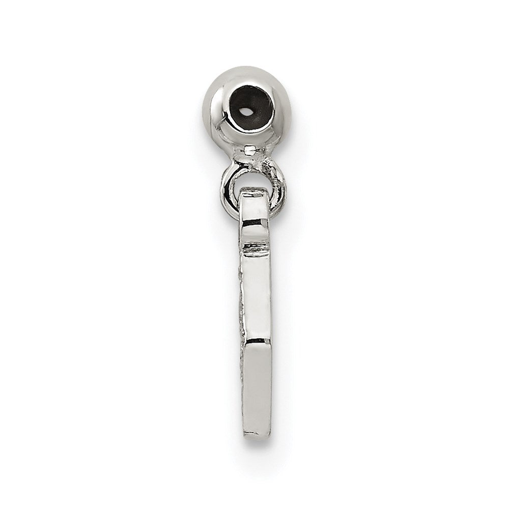 Sterling Silver Mio Memento Cz Dangle Charm