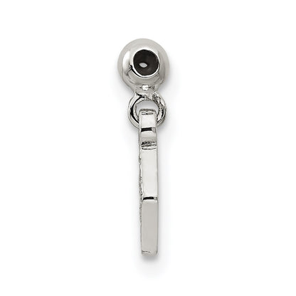 Sterling Silver Mio Memento Cz Dangle Charm