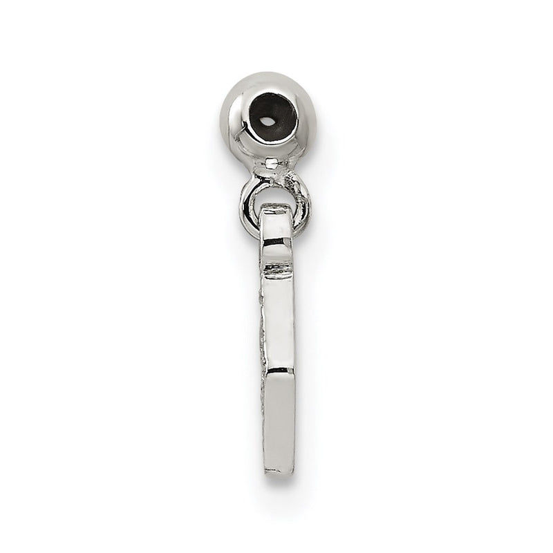 Sterling Silver Mio Memento Cz Dangle Charm