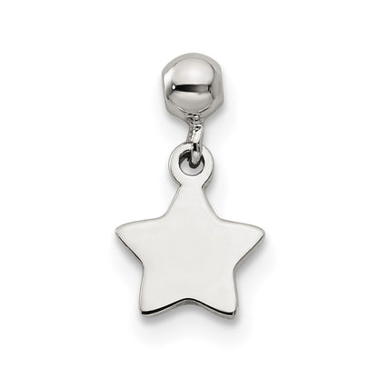Sterling Silver Mio Memento Dangle Star Charm
