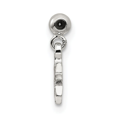 Sterling Silver Mio Memento Cz Dangle Star Charm