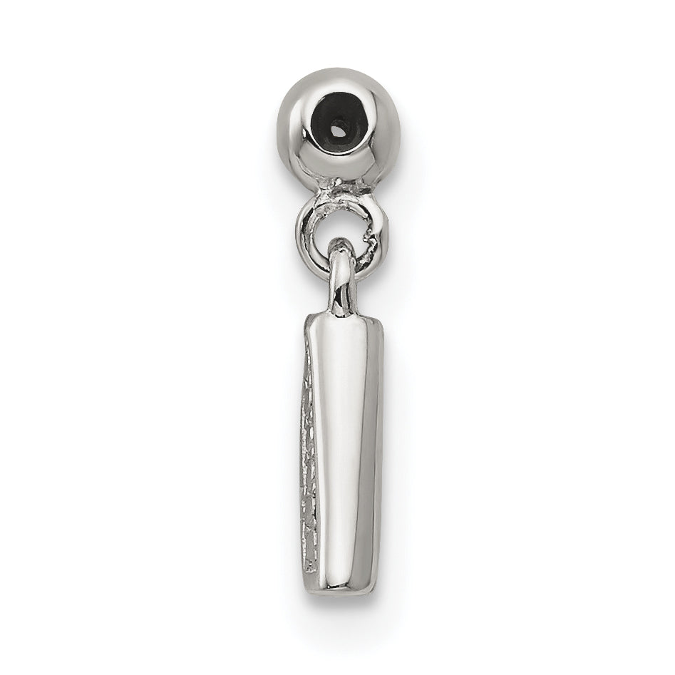 Sterling Silver Mio Memento Letter A Dangle Initial Charm