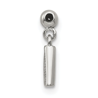 Sterling Silver Mio Memento Letter A Dangle Initial Charm