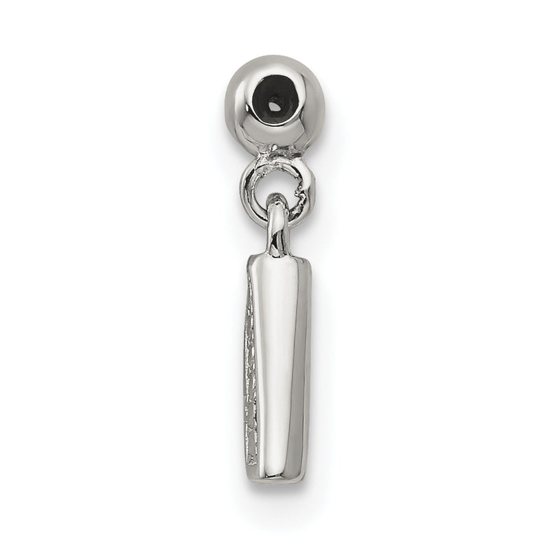 Sterling Silver Mio Memento Letter A Dangle Initial Charm
