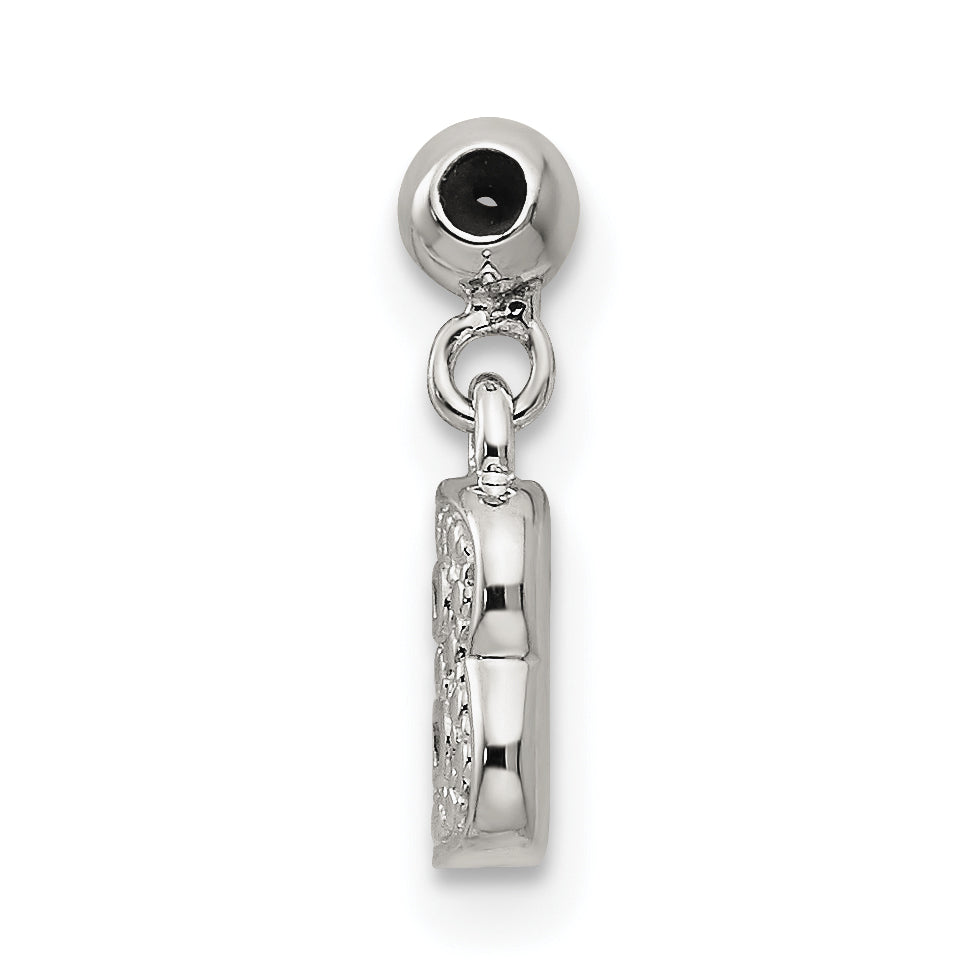 Sterling Silver Mio Memento Letter B Dangle Initial Charm