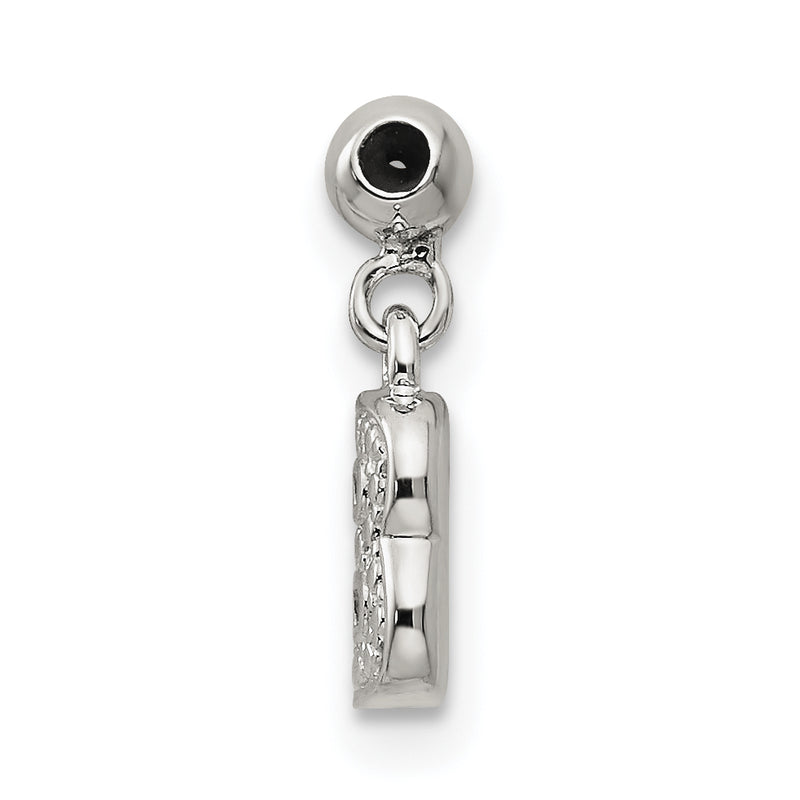 Sterling Silver Mio Memento Letter B Dangle Initial Charm