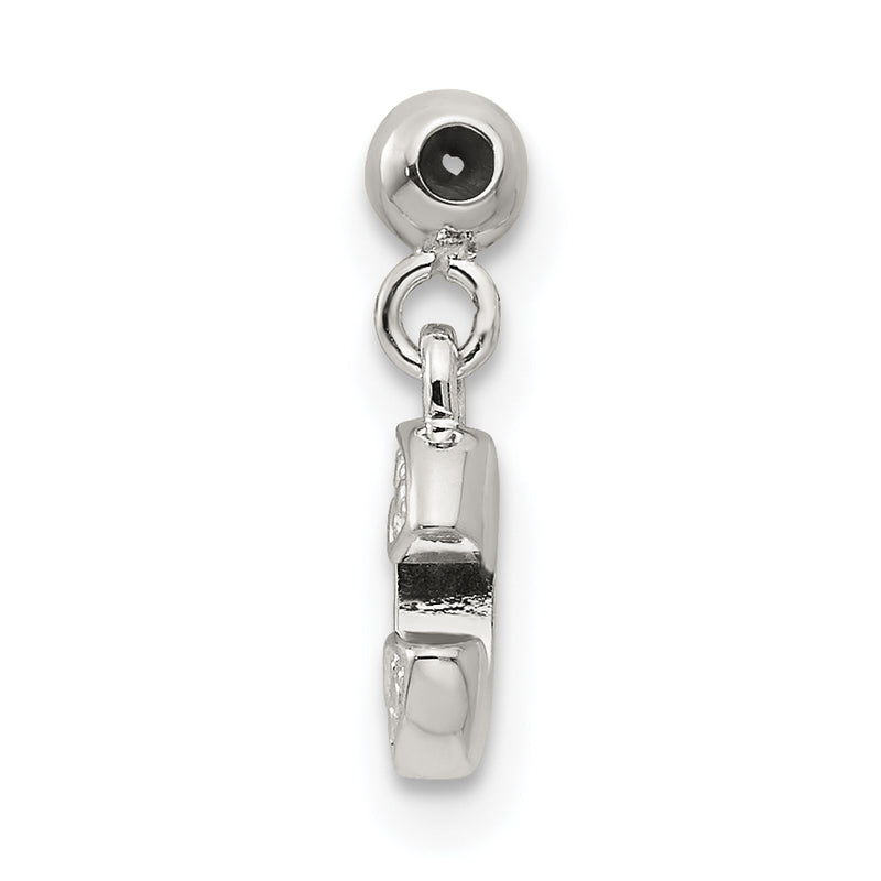 Sterling Silver Mio Memento Letter C Dangle Initial Charm