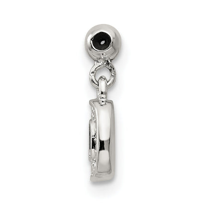 Sterling Silver Mio Memento Letter D Dangle Initial Charm