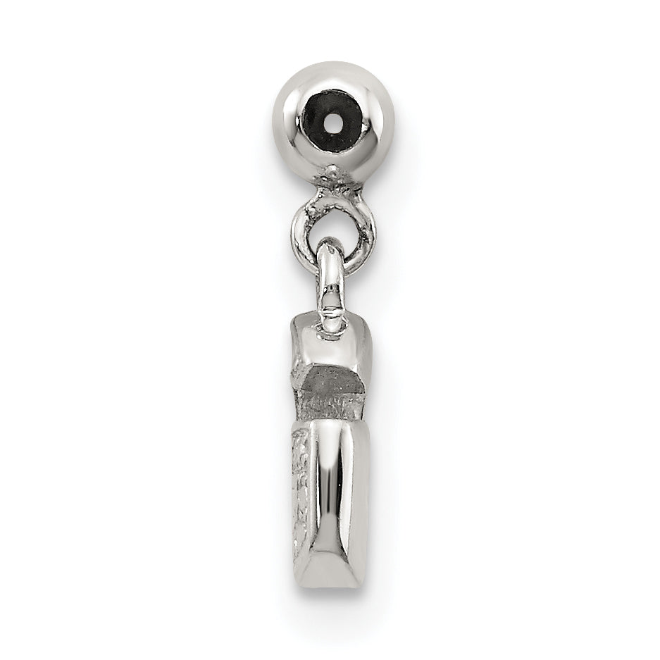 Sterling Silver Mio Memento Letter G Dangle Initial Charm
