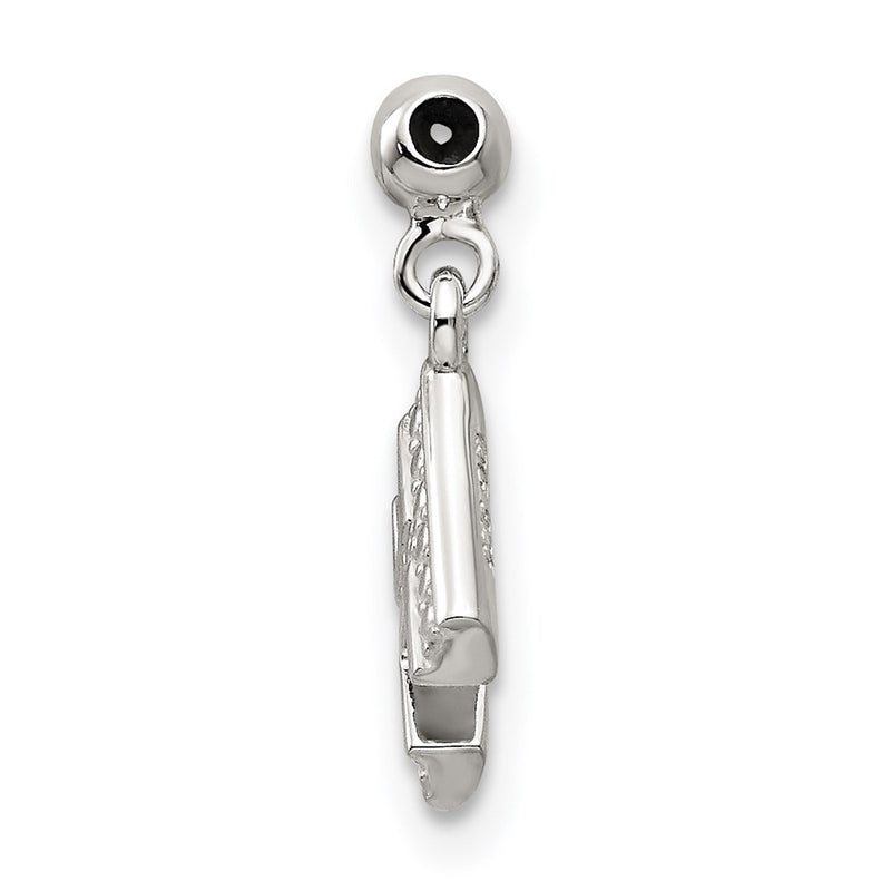 Sterling Silver Mio Memento Letter H Dangle Initial Charm
