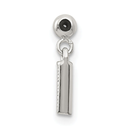 Sterling Silver Mio Memento Letter I Dangle Initial Charm