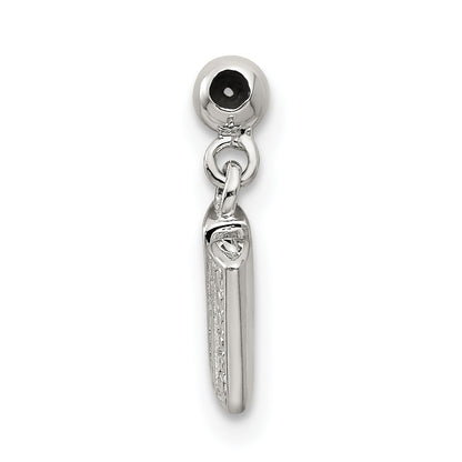 Sterling Silver Mio Memento Letter M Dangle Initial Charm